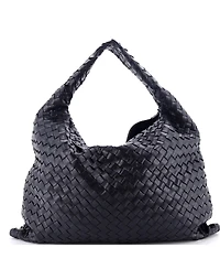 Pre-Owned Bottega Veneta Large Hop Hobo Intrecciato Leather
