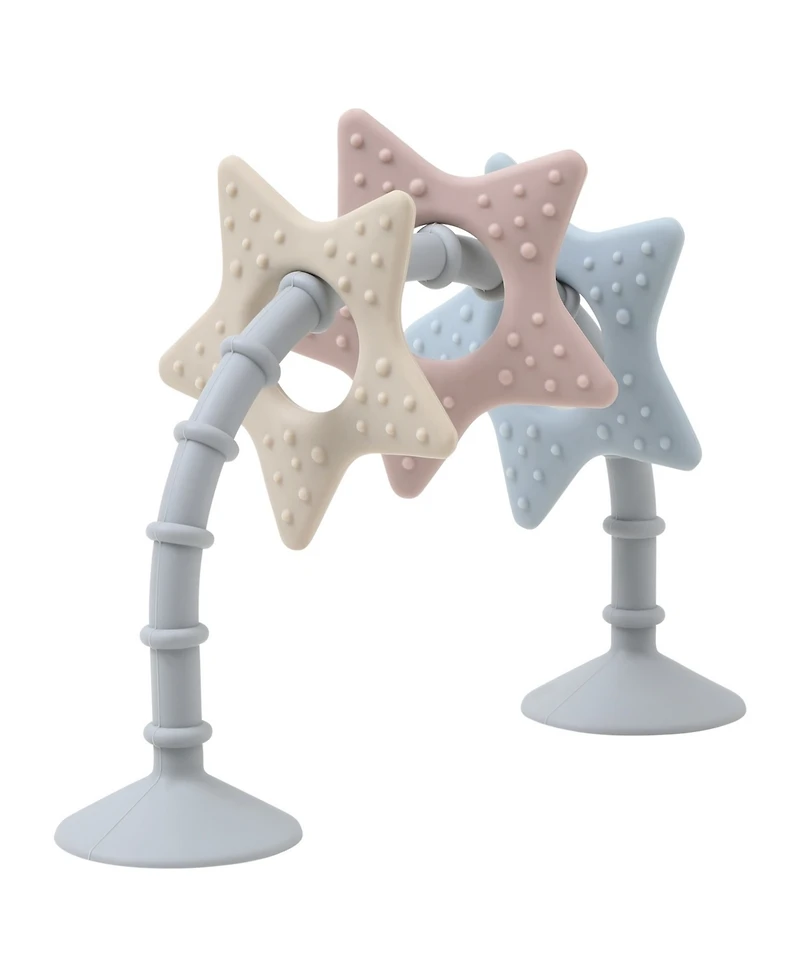 Shnuggle Baby Boys' and Baby Girls' Stick N Play Sensory Star Toys