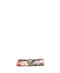 Pre-Owned Gucci Long Dionysus Chain Wallet Blooms Print Gg Coated Canvas
