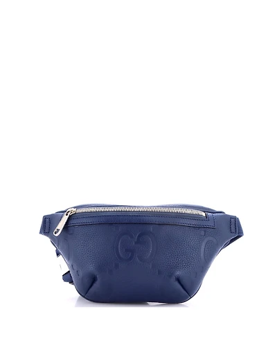 Pre-Owned Gucci Small Belt Bag Jumbo Gg Embossed Leather