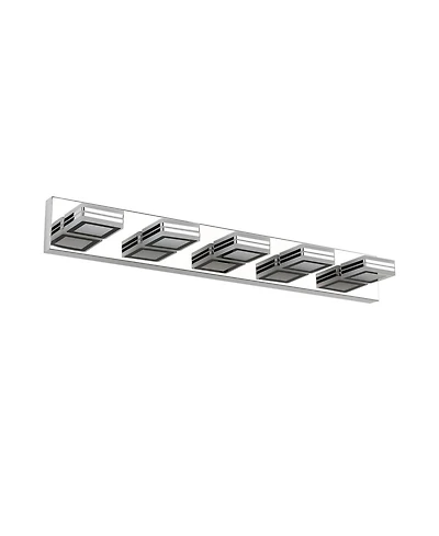 Busdays Inch Modern Light Led Vanity Light Square Acrylic Lampshades Wall Mount Fixture for Bathroom Mirror Lighting