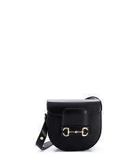 Pre-Owned Gucci Mini Horsebit 1955 Rounded Shoulder Bag Leather