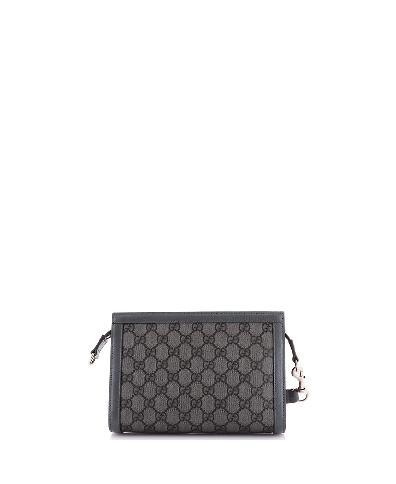 Pre-Owned Gucci Small Ophidia Convertible Shoulder Bag Gg Coated Canvas