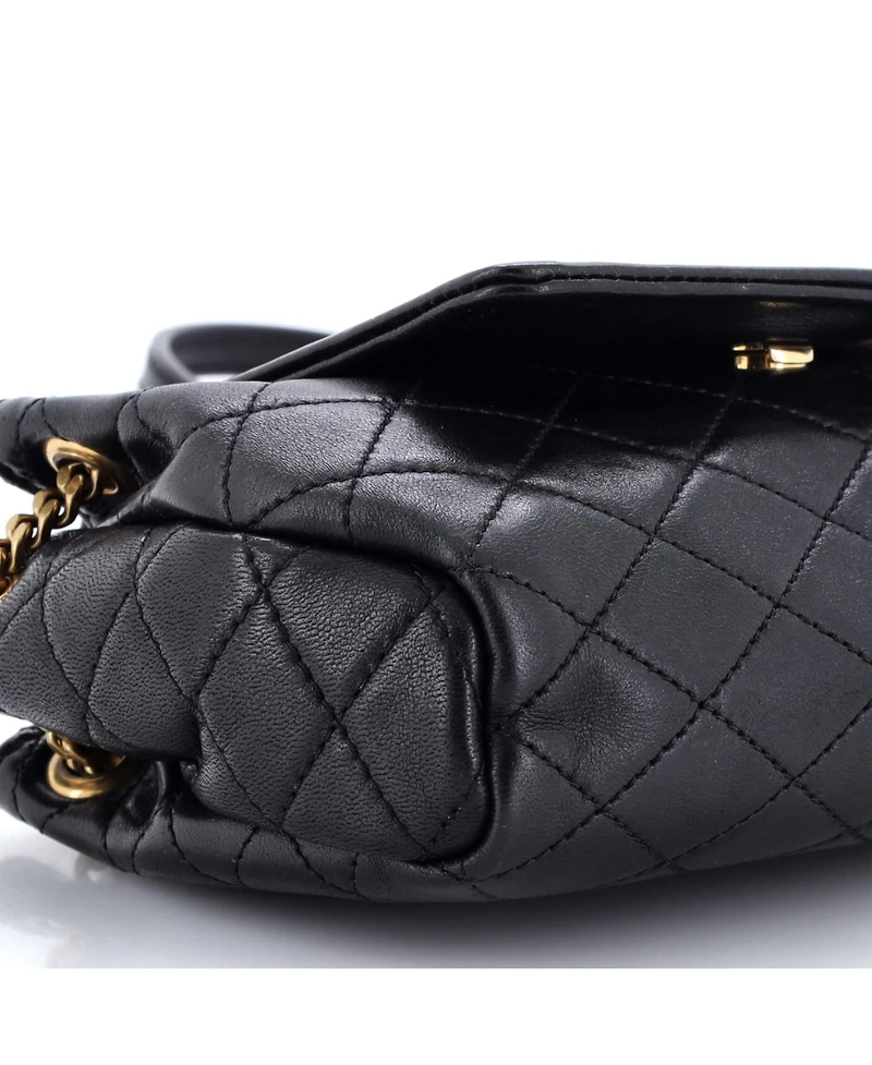 Pre-Owned Saint Laurent Mini Nolita Satchel Quilted Leather