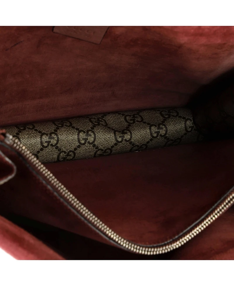 Pre-Owned Gucci Medium Dionysus Bag Blooms Print Gg Coated Canvas