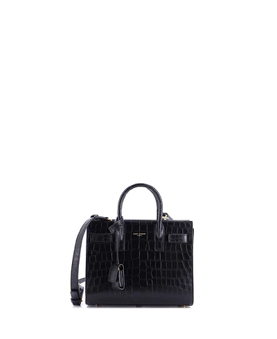 Pre-Owned Saint Laurent Nano Sac de Jour Nm Bag Embossed Leather