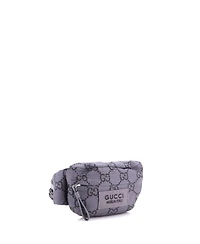 Pre-Owned Gucci Ripstop Belt Bag Gg Nylon and Leather