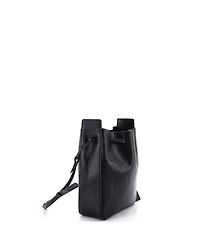 Pre-Owned Saint Laurent Small Convertible Bucket Bag Leather