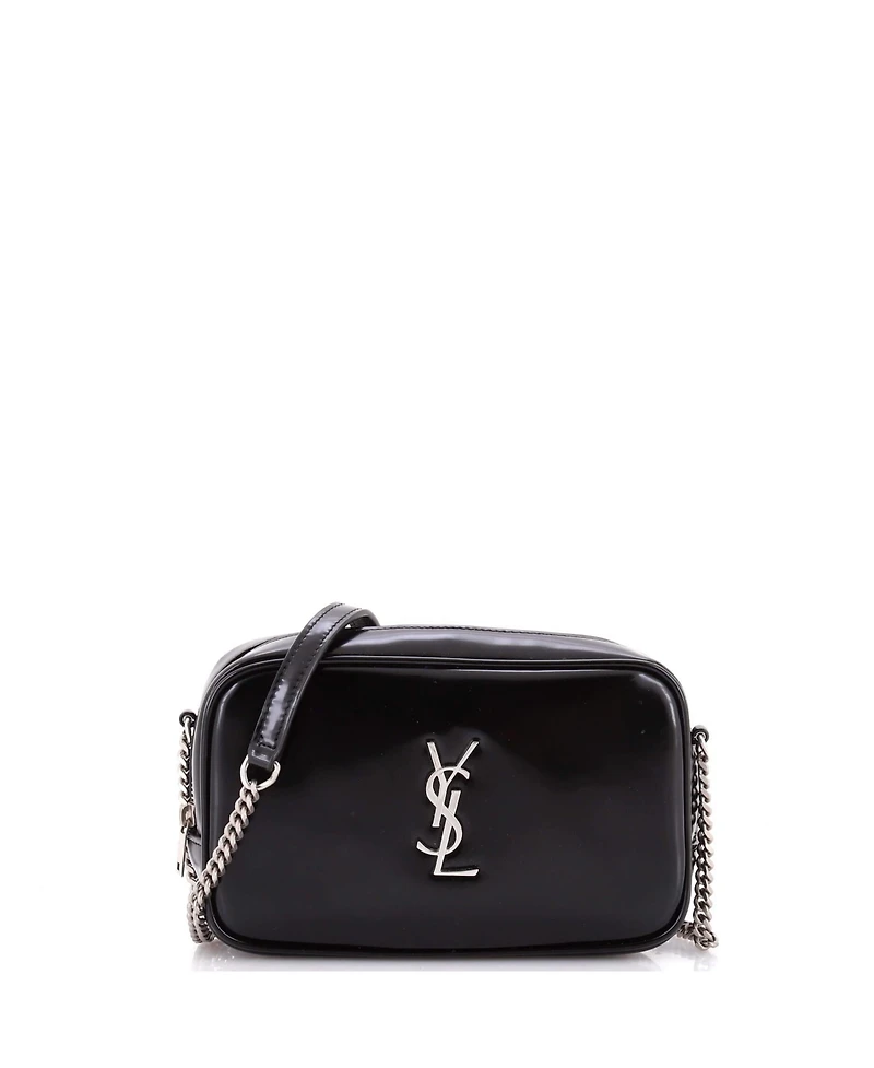 Pre-Owned Saint Laurent Mini Lou Camera Bag Leather