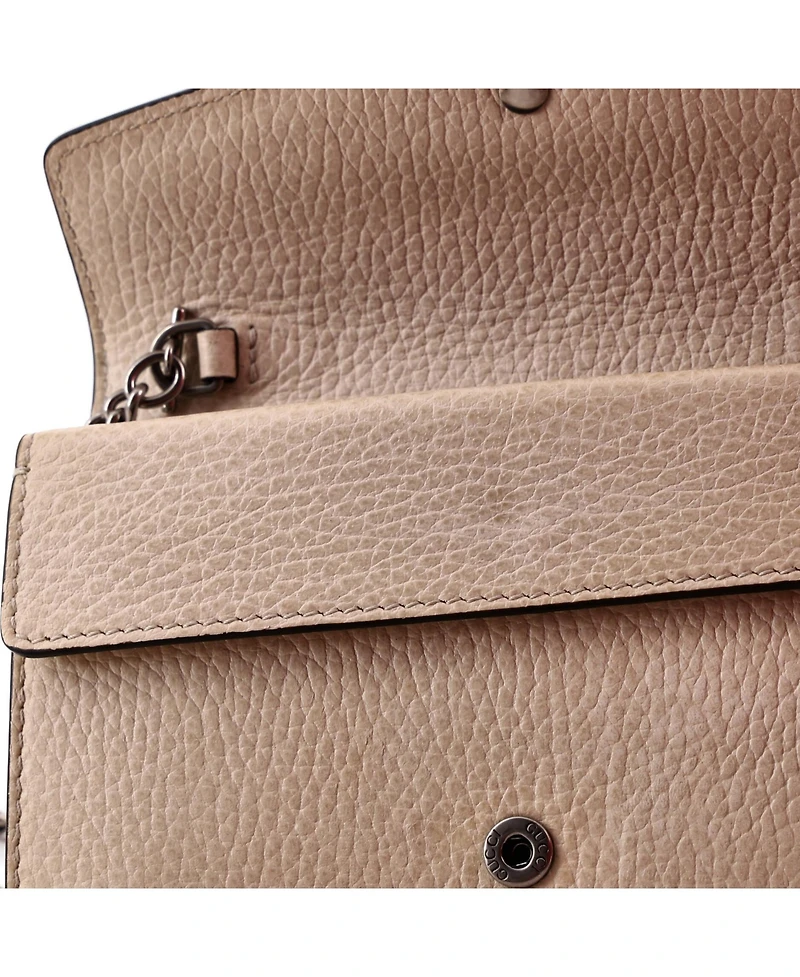 Pre-Owned Gucci Super Mini Dionysus Bag Leather