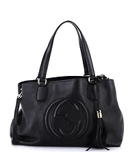 Pre-Owned Gucci Medium Soho Working Tote Leather