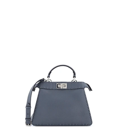 Pre-Owned Fendi Small Selleria Peekaboo ISeeU Bag Leather
