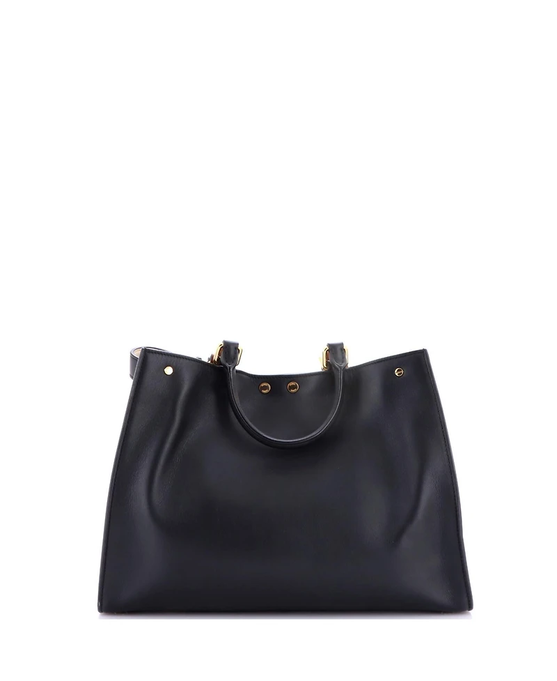 Pre-Owned Fendi Small Peekaboo X-Tote Leather