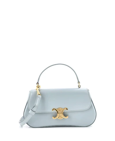 Pre-Owned Celine Teen Lola Triomphe Top Handle Bag Leather
