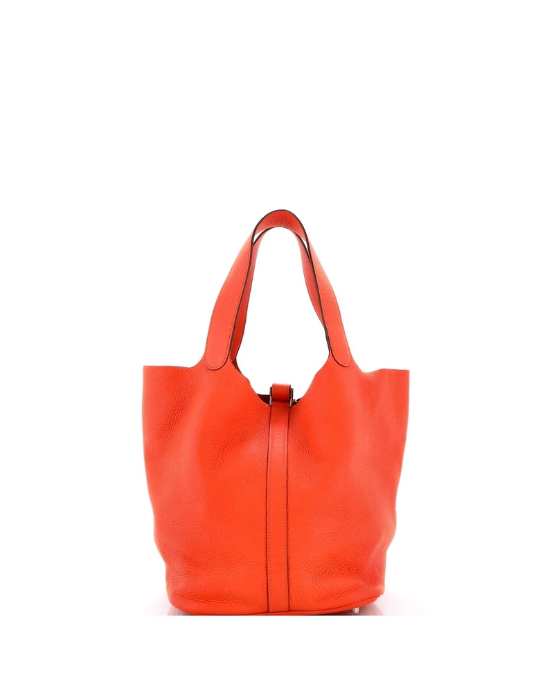 Pre-Owned HERMES Gm Picotin Lock Bag Clemence