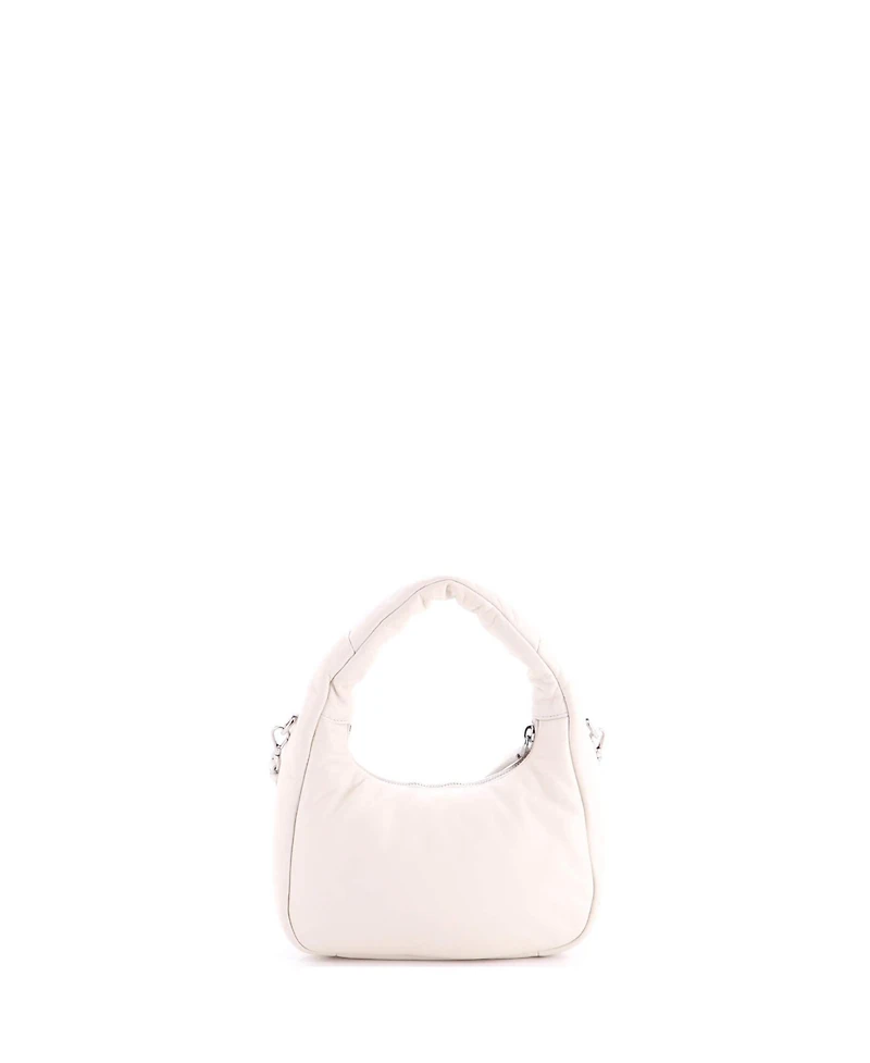 Pre-Owned Prada Mini Padded Hobo Leather