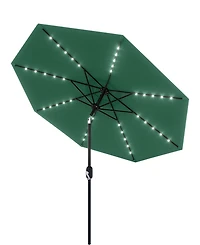 gaomon 10feet Outdoor Patio Umbrella, Table Umbrella with Solar Lights for Yard, Deck,