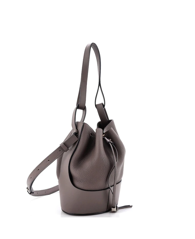 Pre-Owned Loewe Small Balloon Bucket Bag Leather