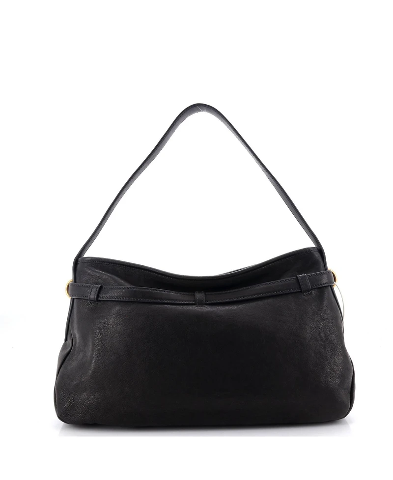 Pre-Owned Miu Miu Regular Aventure Shoulder Bag Leather