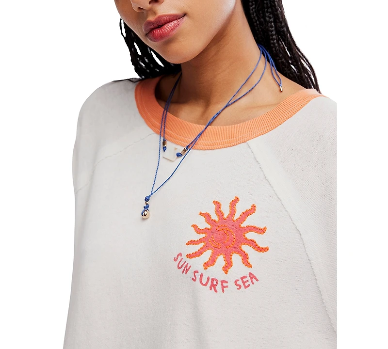Free People Women's Giulia Oversized T-Shirt
