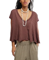 Free People Women's Swing Along With Me Short-Sleeve T-Shirt