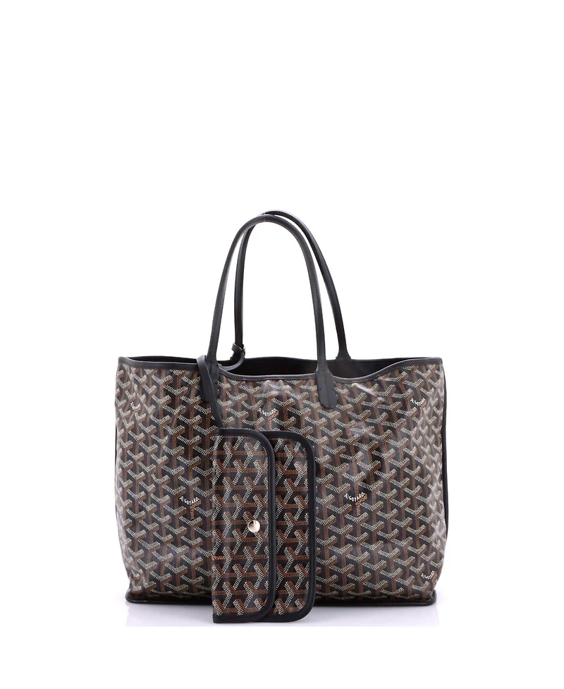 Pre-Owned Goyard Pm Anjou Reversible Tote Coated Canvas