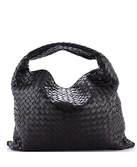 Pre-Owned Bottega Veneta Hop Hobo Intrecciato Leather