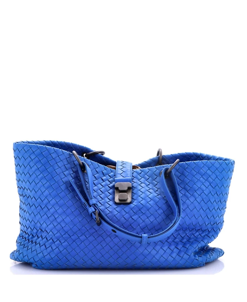 Pre-Owned Bottega Veneta Medium Capri Tote Intrecciato Nappa