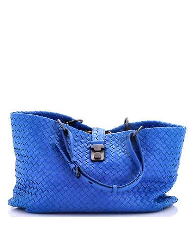 Pre-Owned Bottega Veneta Medium Capri Tote Intrecciato Nappa