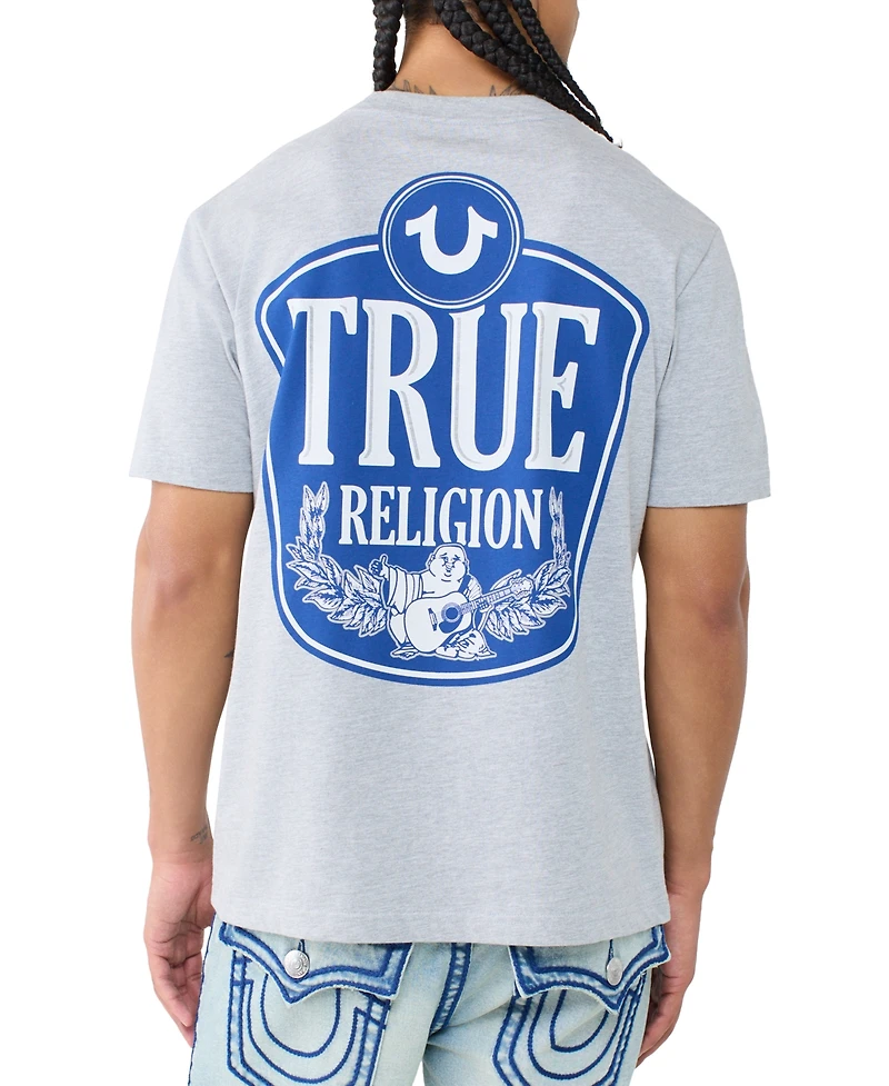 True Religion Men's Buddha Shield Short-Sleeve T-Shirt