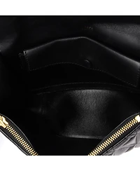 Pre-Owned Versace Small Virtus Flap Shoulder Bag Quilted Leather