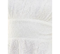 City Studios Juniors' Square Neck Dress