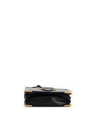 Pre-Owned Prada Large Cahier Crossbody Bag Leather and Saffiano Leather