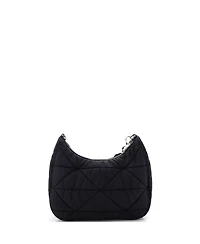 Pre-Owned Prada Small Re-Edition Shoulder Bag Quilted Tessuto