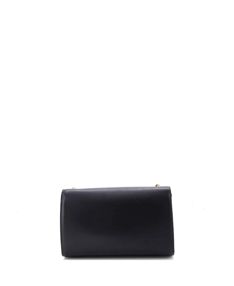 Pre-Owned Saint Laurent Medium Classic Monogram Tassel Crossbody Bag Leather