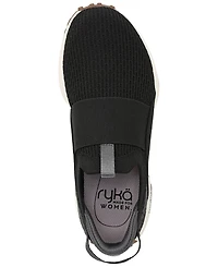 Ryka Women's Jumpstart Knit Running Inspired Slip-On Sneakers