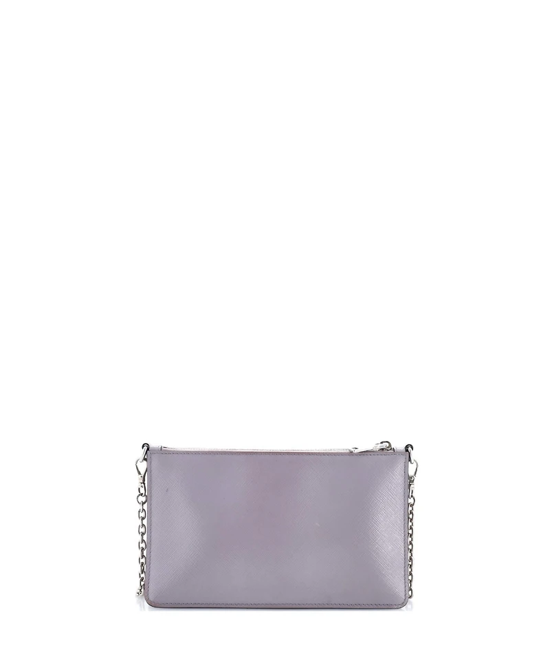 Pre-Owned Prada Small Chain Crossbody Bag Vernice Saffiano Leather