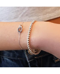 The Lovery Ball Bead Stretch Bracelet Sterling Silver
