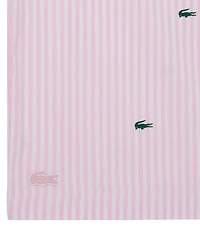 Lacoste Men's Striped Short-Sleeve Shirt and Pajama Shorts, 2-Piece Set