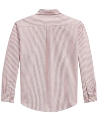 Polo Ralph Lauren Boys' 8-20 Striped Cotton Oxford Shirt