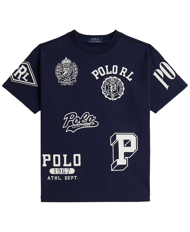 Polo Ralph Lauren Boys' 8-20 Big Fit Cotton Graphic T-Shirt