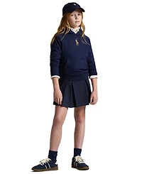 Polo Ralph Lauren Big Girls Pleated Ponte Skort