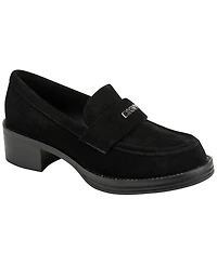 Dkny Civelli Heeled Round Toe Slip-on Loafers