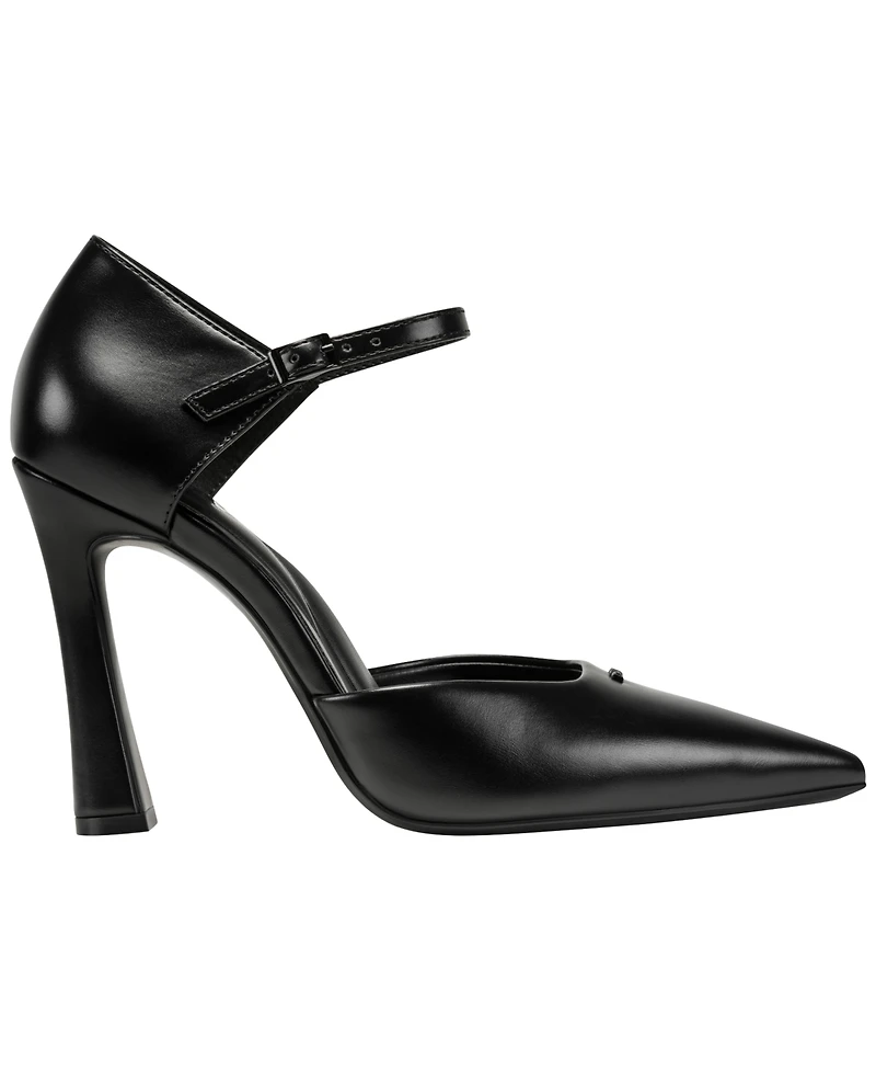Dkny Women's Catcher Ankle Strap Pointed Toe Pumps