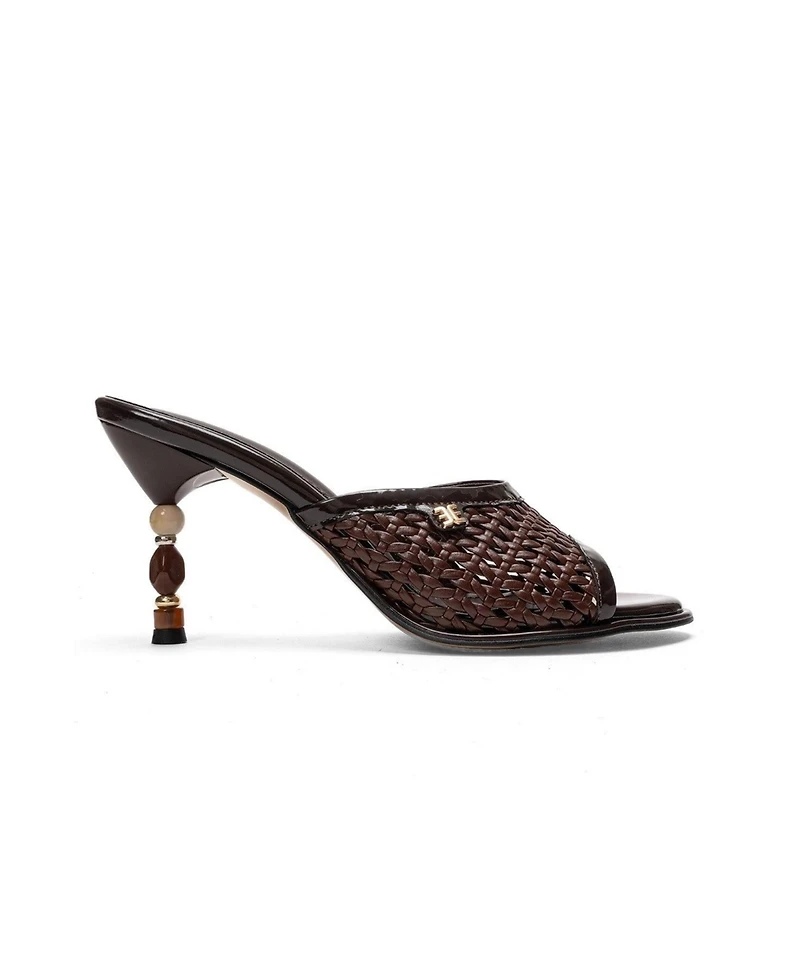 Prologue Shoes Women's Selvian Woven Stiletto Sandal