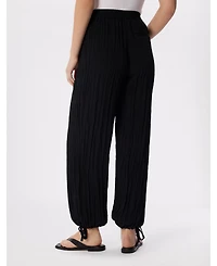Whistles Women's Relaxed Tie Hem Trouser