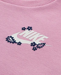 Nike Girls' 4-6X Ruffle Top and Flared Leggings, 2-Piece Set