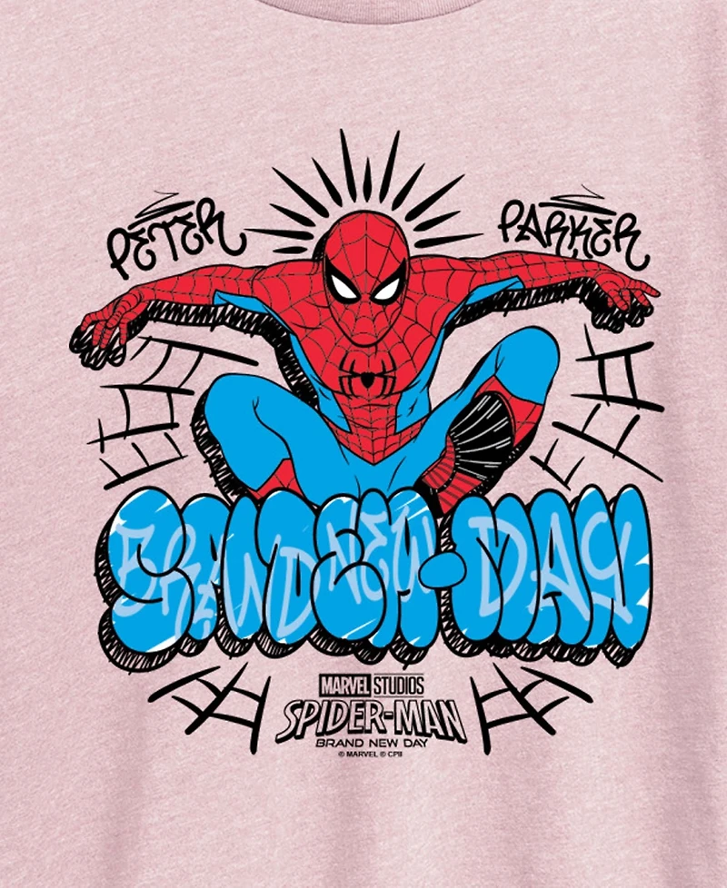Hybrid Apparel Plus Spider-Man Brand New Day Peter Parker Graphic T-Shirt