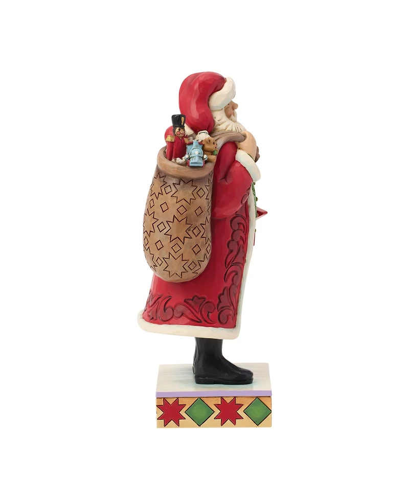 Jim Shore Heartwood Creek Fig Macy's Santa with Toys