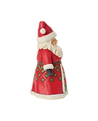 Jim Shore Heartwood Creek Fig Santa with Toy Bag